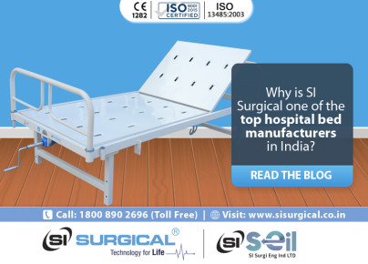 Why is SI Surgical one of the top hospital bed manufacturers in India?