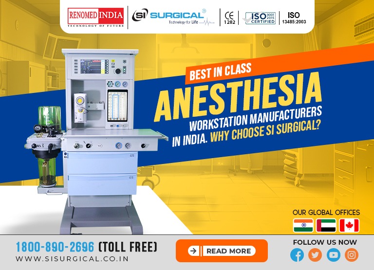 Top Anaesthesia Workstation Manufacturers in India – Why Choose SI Surgical!